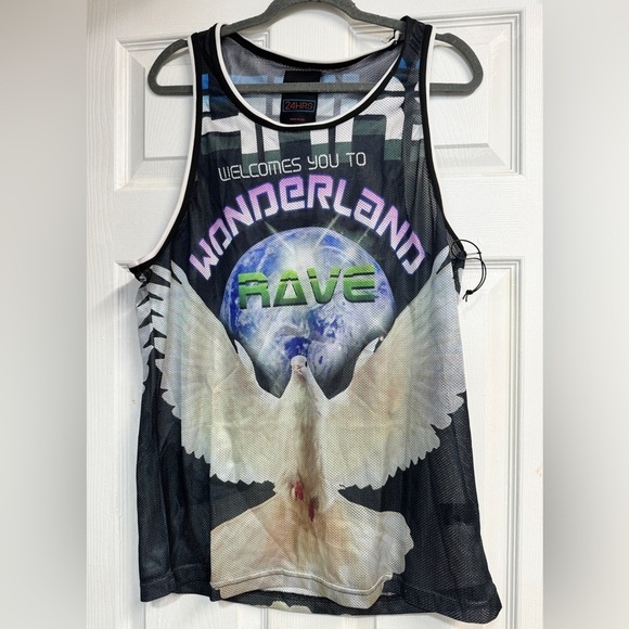 24 HRS WONDERLAND SHIRT MEDIUM - Picture 1 of 2